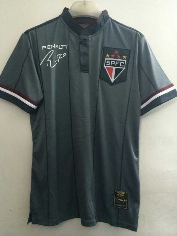 Sao Paulo 2015-16 Black Third Soccer Jersey - Click Image to Close